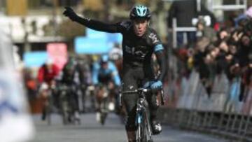 El  australiano Richie Porte se adelant&oacute; al resto de favoritos en la meta de Beasain. 