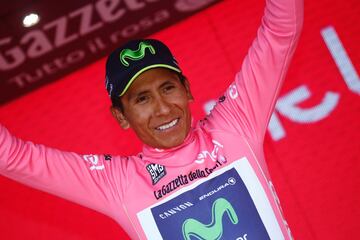 A dos etapas del final, Nairo se viste de rosa en el Giro de Italia