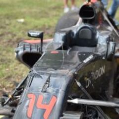 El asiento de Alonso se rompió