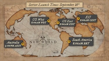 New World: fecha, hora de lanzamiento, precio y tráileres