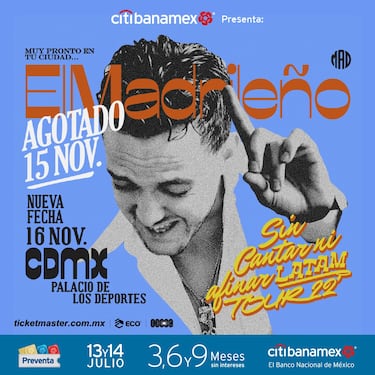 C. Tangana en CDMX: fecha de los conciertos y cómo comprar las entradas