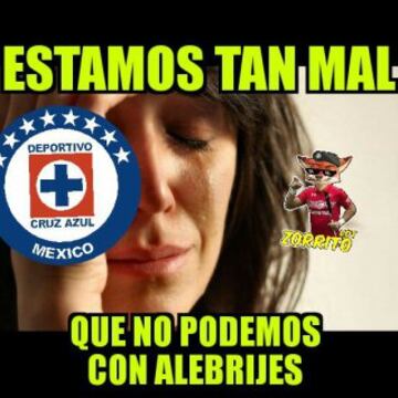 Los Memes acaban con Cruz Azul y Chivas