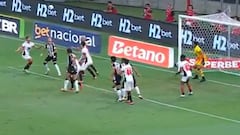 Primer partido como titular y ya da que hablar: Iván Román brilla en el Brasileirao