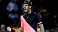 ¡El punto espectacular de Delpo en su regreso a la competición!