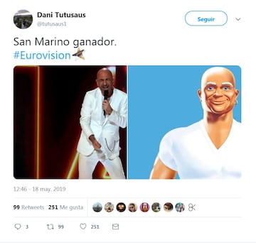 Los mejores memes de la gala de Eurovisión