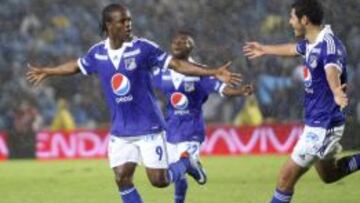 Jorge Perlaza disput&oacute; con Millonarios la Copa Sudamericana 2012.