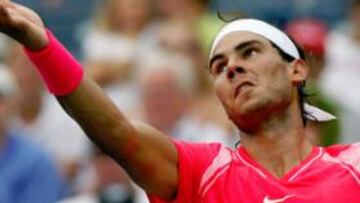 <b>A LA PISTA. </b>Rafa Nadal, tras hacer semifinales en Toronto, vuelve a la pista en los Estados Unidos.