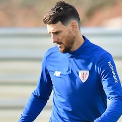 Aritz Aduriz cierra su carrera sin gol en el Santiago Bernabéu