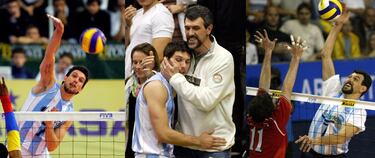 La selección masculina de voleibol en Argentina solamente tiene una medalla olímpica, el bronce obtenido en Seúl 88. En aquel legendario equipo estaba Hugo Conte, escogio como uno de los ocho mejores jugadores del Siglo XX y el único argentino que ingresó en el Salón de la Fama en Estados Unidos.
Un año después de aquella gesta, nació Facundo Conte. Su hijo siguió los pasos de su padre aunque no haya logrado obtener una medalla. Compitió en Londres 2012 y en Río 2016 con la selección y obtuvo dos quintos puestos.
