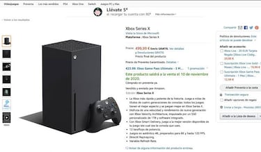 Xbox Series X y Xbox Series S | Dónde reservar: GAME, Amazon, Media Markt...