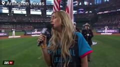 “La peor de la historia”: canta el himno de EEUU ebria y el resultado es bochornoso