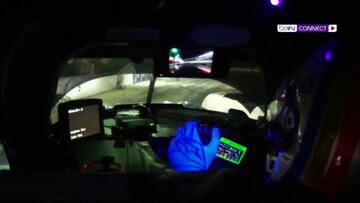 ¡De milagro! Así llegó Alonso a pits tras su avería con los frenos