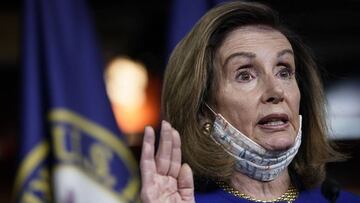 Speaker of the House Nancy Pelosi speaks during a news conference at the U.S. Capitol on September 23, 2020 in Washington, DC.