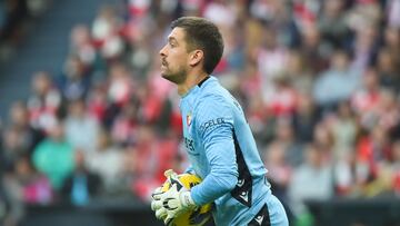 Aitor Fernández hizo un partido impecable.