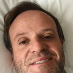 Rubens Barrichello: hospitalizado por un problema vascular