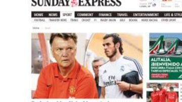 Van Gaal le pide al United que vuelva a insistir en Bale