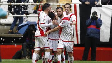 Jugadores del Rayo Vallecano