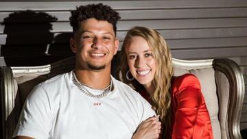 Brittany Matthews y Patrick Mahomes v&iacute;a Instagram.