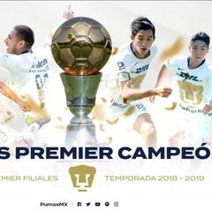Pumas vence a Chivas y es campeón de la Liga Premier