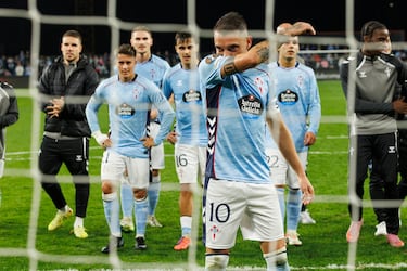 El Celta rinde tributo a Iago Aspas en el encuentro contra el Niza de la Europa League. Un espectáculo de drónes celebra su record histórico de 534 partidos con el club celeste.