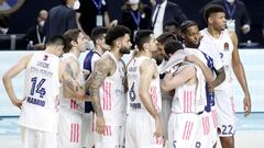 El Real Madrid, durante un partido.