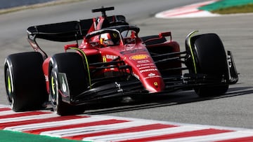 Carlos Sainz (Ferrari F1-75). Barcelona, Espa&ntilde;a. F1 2022.