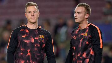 Ter Stegen y Cillessen. 