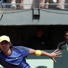 Julio Peralta cayó en primera ronda de Indian Wells