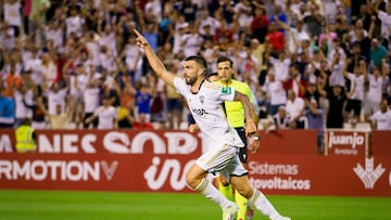 Partido de LaLiga Hypermotion entre el Albacete Balompié y el Real Valladolid jugado el 1 de septiembre de 2023