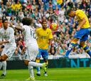 Las Palmas nunca ganó en el Bernabéu en sus 37 partidos