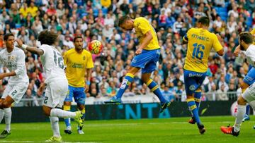 Las Palmas nunca gan¨® en el Bernab¨¦u en sus 37 partidos