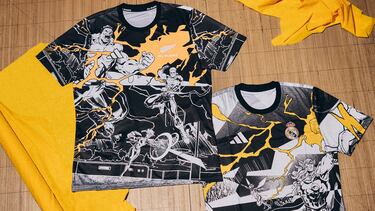 La colección Marvel x Real Madrid. 