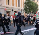 Vuelta a España 2025, en directo: carrera detenida en Madrid | Última hora de las protestas propalestinas
