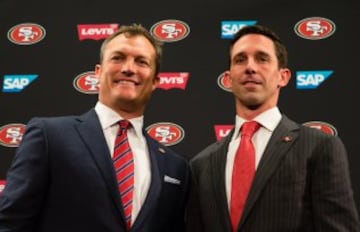 San Francisco 49res: Los Niners inician una nueva etapa con John Lynch, cómo general manager, y Kyle Shanahan, cómo entrenador principal. 