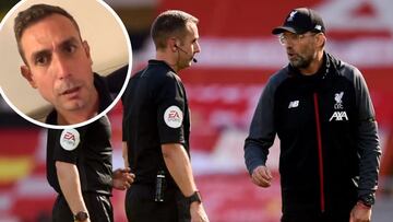 Watch: Premier League referee suspended for insulting Liverpool and Klopp