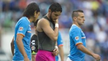 El momento en el que se queja de la lesión que lo alejó de las canchas.