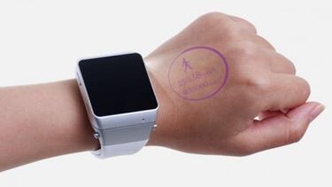 Samsung patenta un smartwatch con proyector