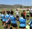 La Selección femenina de a 7 recibió una clase de Wilkinson