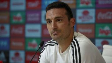 Scaloni: "Argentina siempre va a tener presión"