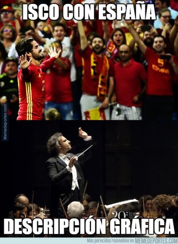Isco, protagonista de los memes más divertidos del España-Italia