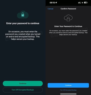 WhatsApp tiene una nueva forma para que recuperes la contraseña de tu copia de seguridad