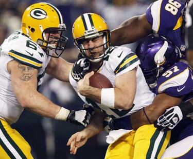 Previas de wild card: Packers-Vikings
