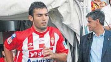 <b>A CASA. </b>Barral, que jugó poco con el filial blanco, regresará como jugador del Sporting.