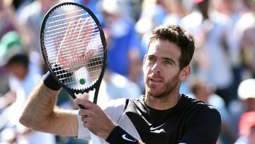 Del Potro relishing Federer showdown at Indian Wells