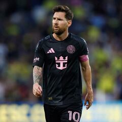 Messi, ausente del entrenamiento de Inter Miami por molestias leves en la espalda