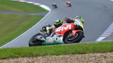 Crutchlow, durante el GP de la Rep&uacute;blica Checa.