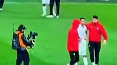 La burla de Gana Gueye a Achraf tras ganarle la Copa África que se está viralizando en España