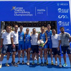Italia y Francia brillan en Melilla: dominio continental en el Europeo de Triatlón Sprint