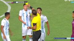 AFA pide a CONMEBOL quitar la amarilla a Nehuén Pérez