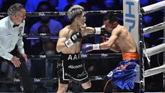 Naoya Inoue noquea a Nonito Donaire durante su combate de revancha.